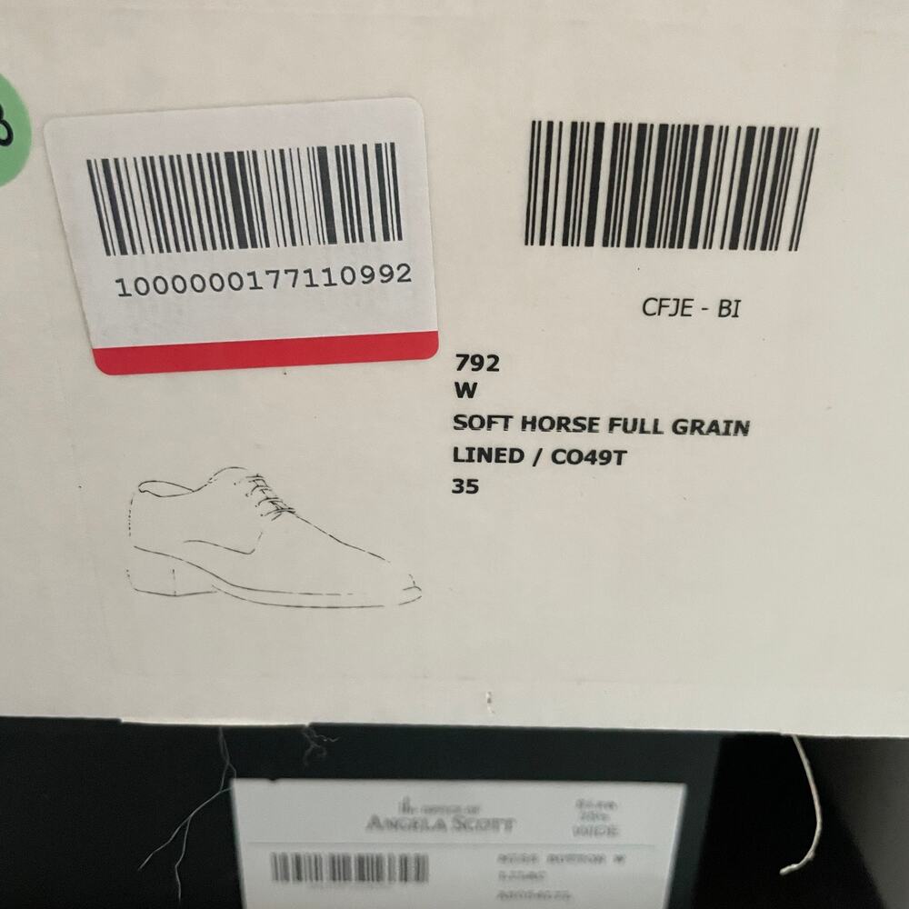 Guidi 792 Full Grain Horse Leather Derby CO49T Light Gray sz 35 - Picture 9 of 9